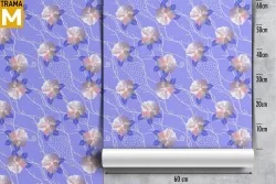 Modern Nature Flowers Wallpaper