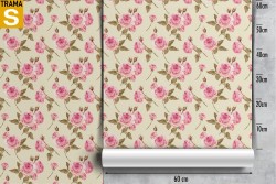 Wallpaper Design and Styles Flora and Fauna Flowers Nature Vintage