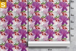 Carta da Parati Flora e Fauna Design e Stili Fiori Moderna Natura