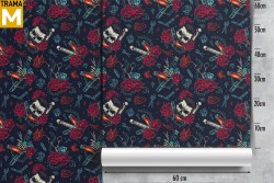 Modern Dark and Skulls Wallpaper