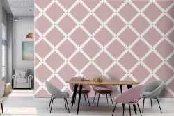 Geometric diamond modern wallpaper decoration.