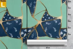 Carta da Parati superficie marmo glamour luxury.