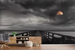 Carta da Parati Cielo Spiaggia e Mare