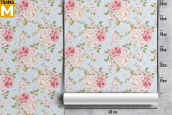 Vintage Nature Flowers Wallpaper