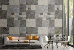 Carta da Parati superficie piastrelle moderne.