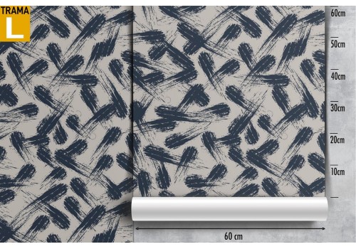 Wallpaper modern abstract decoration blue color. 2