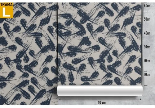 Wallpaper modern abstract decoration blue color. 2