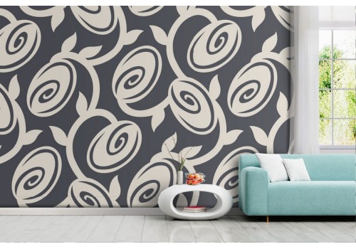 Abstract striped wallpaper modern decoration.