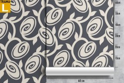 Abstract striped wallpaper modern decoration.