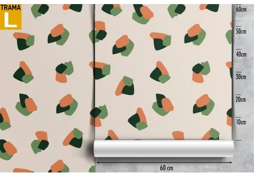 Vintage wallpaper decoration color stains. 2