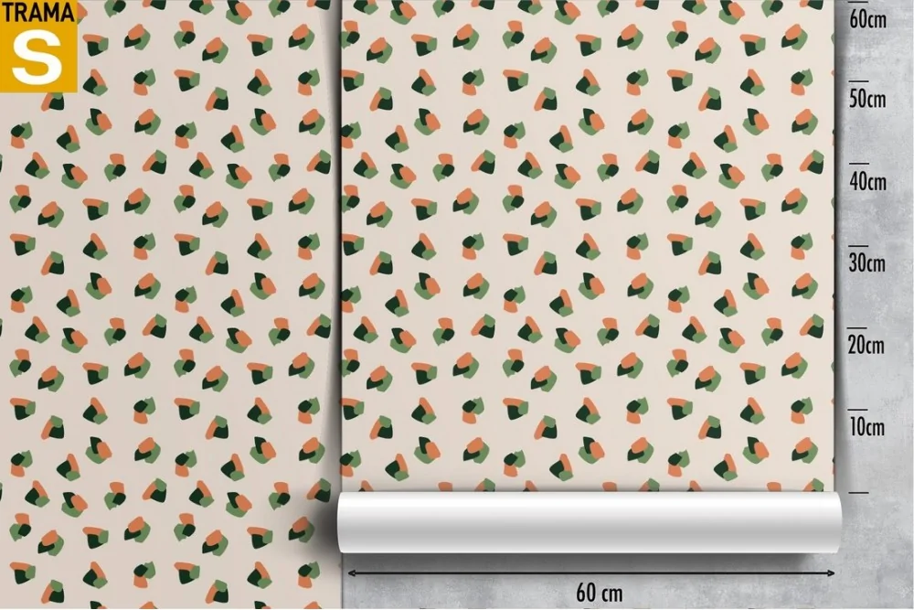 Carta da Parati Design e Stili Astratta Vintage