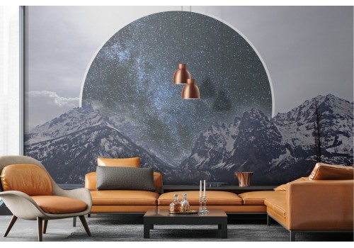 Fantasy mountain landscape wallpaper 2