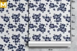 Modern Nature Flowers Wallpaper