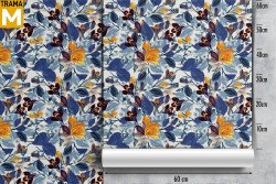 Carta da Parati Astratta Fiori Moderna Natura