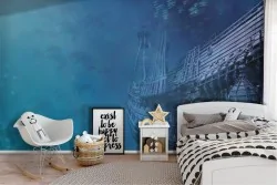 Aquatic World Wallpaper Beach and Sea Fantasy and Dark