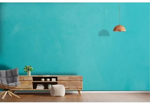 Blue concrete surface wallpaper