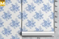 Vintage Nature Flowers Wallpaper