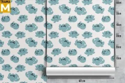 Modern Wallpaper Stylized Nature Flowers