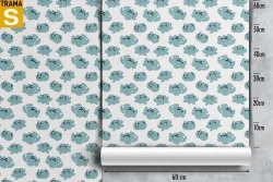 Wallpaper Design and Styles Modern Flora and Fauna Stylized Nature Flowers
