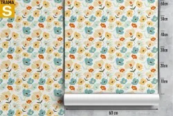 Wallpaper Design and Styles Flora and Fauna Modern Flowers Nature