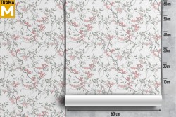 Modern Nature Flowers Wallpaper