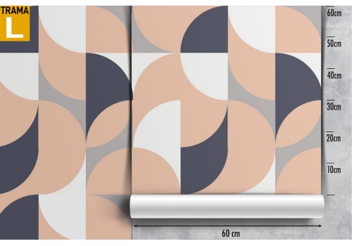 Geometric modern wallpaper decoration. 2