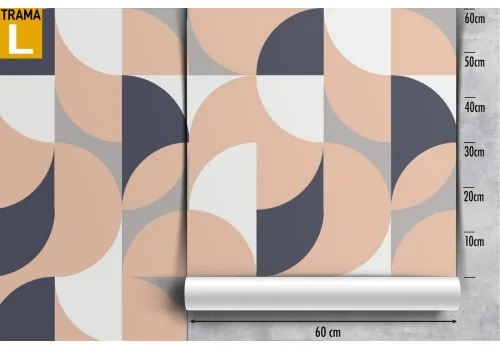 Geometric modern wallpaper decoration. 2