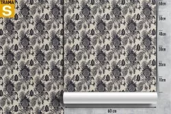 Carta da Parati Design e Stili Flora e Fauna Fiori Natura Vintage