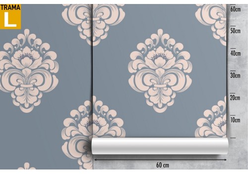 Damask wallpaper modern design. 2