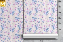 Modern Flowers Wallpaper Stylized Nature