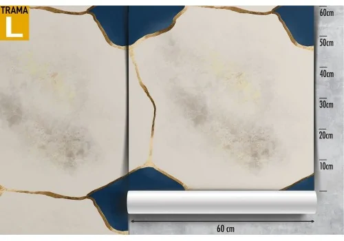 White and gold luxury marble surface wallpaper. 2