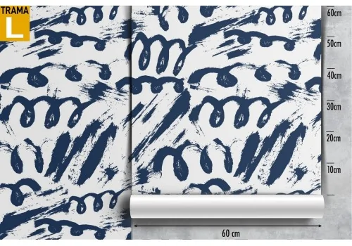 Wallpaper abstract decoration painted stripes and waves. 2