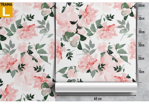 Nature Wallpaper with pink flowers. 2