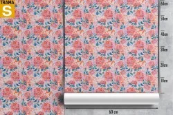 Carta da Parati Design e Stili Flora e Fauna Fiori Moderna Natura