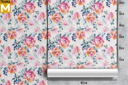 Carta da Parati Fiori Moderna Natura