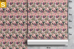 Carta da Parati Flora e Fauna Design e Stili Foglie Moderna