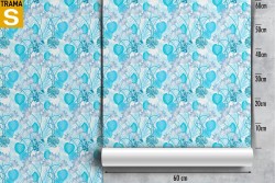 Carta da Parati Design e Stili Flora e Fauna Foglie Natura Tropicale