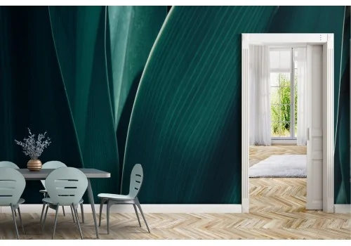 Green leaves wallpaper nature detail 2