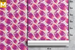 Carta da Parati Foglie Moderna Natura