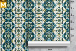 Geometric Vintage Tile Wallpaper