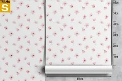 Wallpaper Design and Styles Flora and Fauna Stylized Nature Flowers