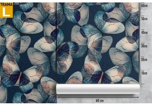 Nature wallpaper butterflies modern design. 2