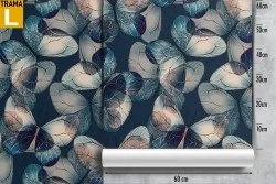 Nature wallpaper butterflies modern design.