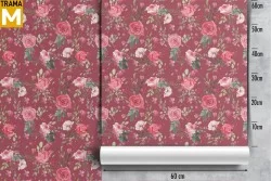 Vintage Nature Flowers Wallpaper