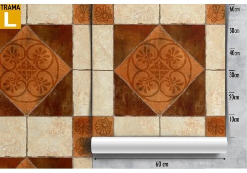 Vintage marble tile wallpaper surface. 2