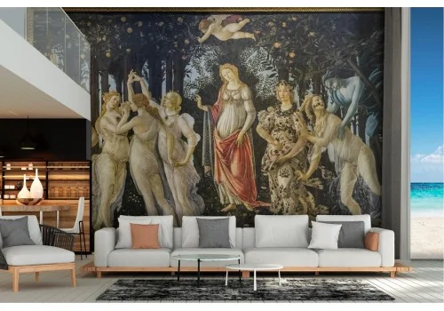 Carta da Parati Primavera quadro Botticelli