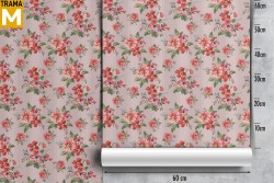 Carta da Parati Fiori Natura Vintage