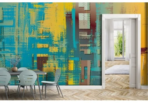 Wallpaper Design and Styles Abstract Paintings and Watercolors Modern 2