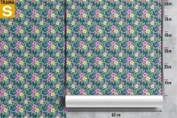Wallpaper Design and Styles Flora and Fauna Flowers Modern Nature