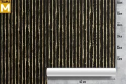 Carta da Parati Righe e Onde Luxury